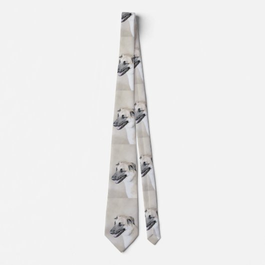 Chinook (Dropped Ears) schilderen - Oorspronkelijk Stropdas (Voorkant)