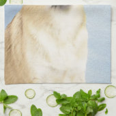 Chinook (Dropped Ears) schilderen - Oorspronkelijk Theedoek (Gevouwen)