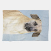 Chinook (Dropped Ears) schilderen - Oorspronkelijk Theedoek (Horizontaal)