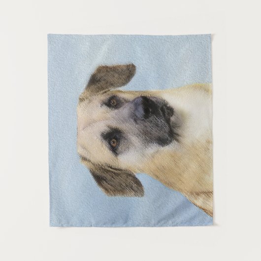 Chinook (Dropped Ears) schilderen - Oorspronkelijk Wandkleed (Voorkant)