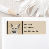 Chinook (gepunte oortjes) schilderen - oorspronkel etiket (Insitu)