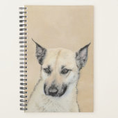 Chinook (gepunte oortjes) schilderen - oorspronkel planner (Voorkant)