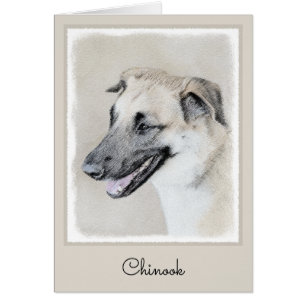 Chinook (Helikopter ars) schilderen - hond kunst