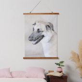 Chinook (Helikopter ars) schilderen - hond kunst Hangend Wandkleed (Slaapkamer)