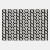 Chinook (Helikopter ars) schilderen - hond kunst Inpakpapier Vel (Voorkant 3)