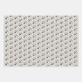 Chinook (Helikopter ars) schilderen - hond kunst Inpakpapier Vel (Voorkant)