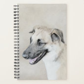 Chinook (Helikopter ars) schilderen - hond kunst Planner (Voorkant)