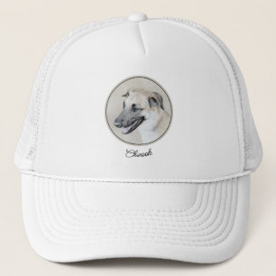 Chinook (Helikopter ars) schilderen - hond kunst Trucker Pet