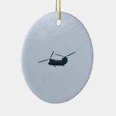 Chinook Helikopter Keramisch Ornament (Rechts)