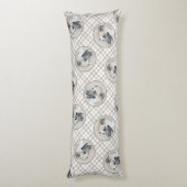 Chinook Helikopter Oorschildering Originele Hond K Lichaamskussen (Achterkant (Verticaal))