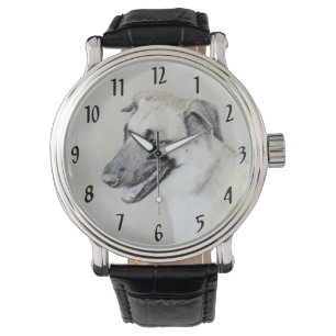 Chinook (Helikopteroren) Schilderij - Honden Kunst Horloge