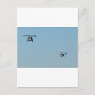 Chinook Helikopters Briefkaart