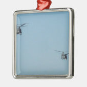 Chinook Helikopters Metalen Ornament (Links)