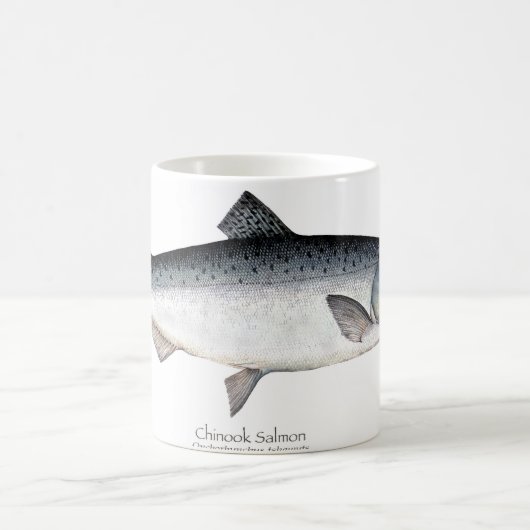 Chinook/King Salmon Fish Coffee Mok (Center)
