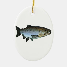 Chinook - King Salmon Keramisch Ornament