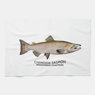 Chinook - King Salmon (paaifase) Theedoek