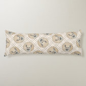 Chinook Puppy Pointed Ears Schilderen Pet Dog Art Lichaamskussen (Voorkant)