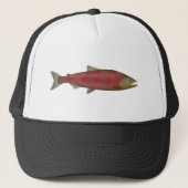 Chinook Salmon - zonnescherm Trucker Pet (Voorkant)
