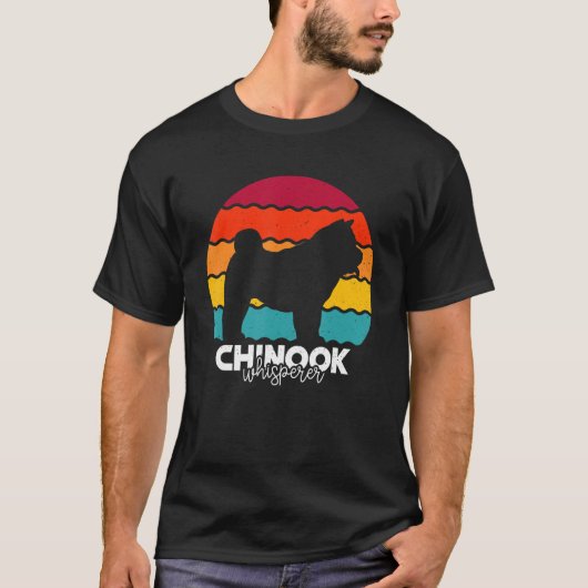Chinook Whisperer Retro T-shirt (Voorkant)