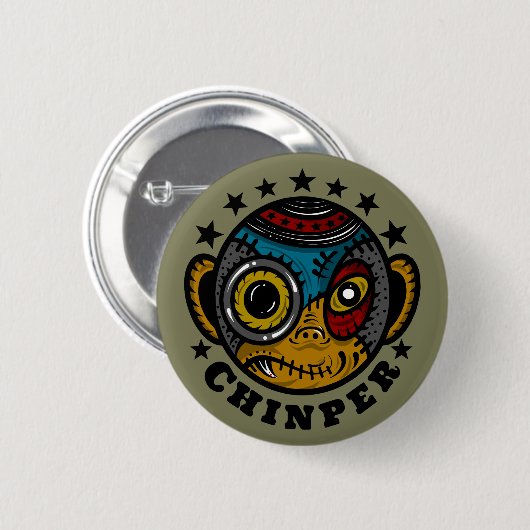 CHINPER Button badges (Voorkant /achterkant)