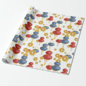 Chinses Happy Nieuwjaar Cadeaupapier (Uitgerold)