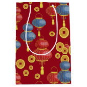 Chinses Happy Nieuwjaar Medium Cadeauzakje (Voorkant)