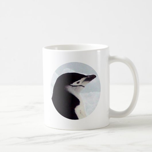 Chinstrap Penguin Portrait Koffiemok (Rechts)