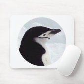 Chinstrap Penguin Portrait Muismat (Met muis)