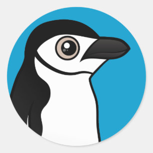 Chinstrap Penguin Ronde Sticker