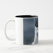 Chinstrap Penguin Tweekleurige Koffiemok (Links)