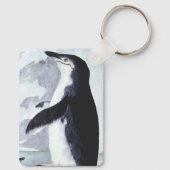  Chinstrap Penguin, vogels uit Antarctica Sleutelhanger (Achterkant)