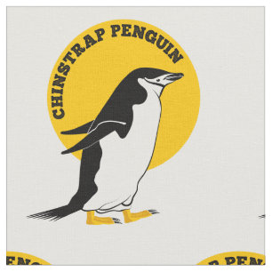 Chinstrap pinguïn stof