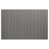 Chintz bloem zwart monochroom stof (Yard (91,4 cm))