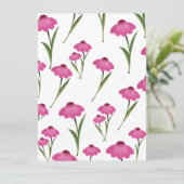 Chintz Bloemen behangpatroon. (Staand voorkant)