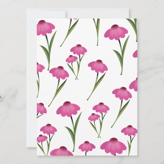 Chintz Bloemen behangpatroon. (Voorkant)