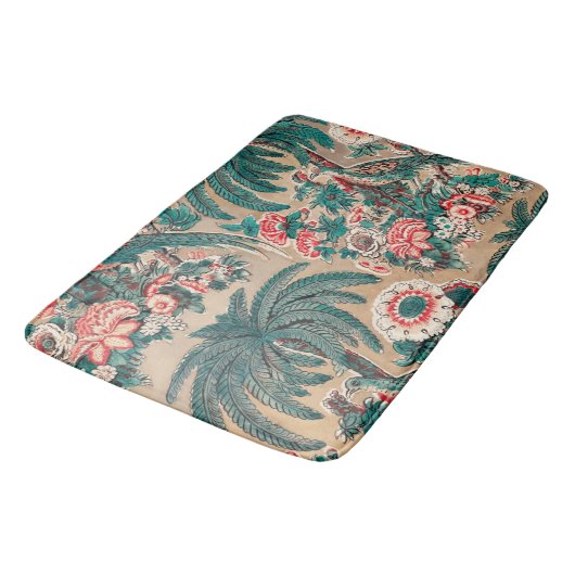  Chintz bloementropisch patroon Badmat (Gekanteld)