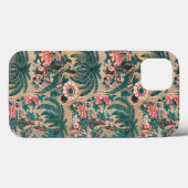 Chintz bloementropisch patroon Case-Mate iPhone Case (Achterkant (horizontaal))