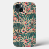 Chintz bloementropisch patroon Case-Mate iPhone Case (Achterkant)