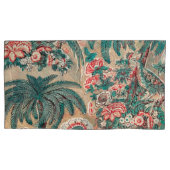  Chintz bloementropisch patroon Kussensloop (Voorkant-Links)