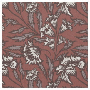 Chintz botanische flora dopamine decor stof