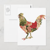 Chintz Chicken Briefkaart (Voorkant / Achterkant)