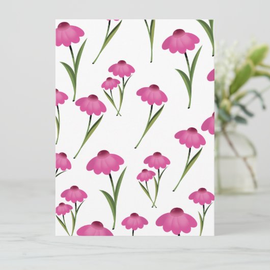 Chintz Flowers mappatroon. (Staand voorkant)