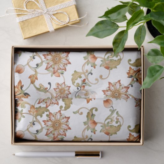 Chintz Jacobean Wallpaper Design Tissue Tissuepapier (Geschenk)
