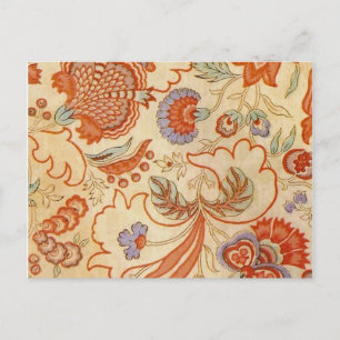 Chintz Paisley Antiek Floral Pattern Briefkaart
