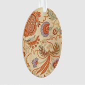 Chintz Paisley Antiek Floral Pattern Ornament (voorkant)