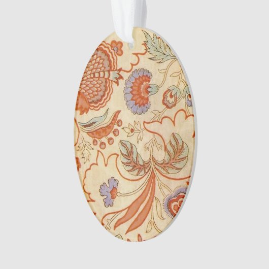 Chintz Paisley Antiek Floral Pattern Ornament (voorkant)