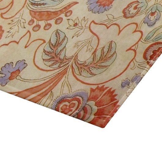 Chintz Paisley Antiek Floral Pattern Snijplank (Hoek)
