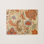 Chintz paisley antieke bloempatroon legpuzzel (Horizontaal)