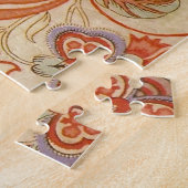 Chintz paisley antieke bloempatroon legpuzzel (Zijkant)
