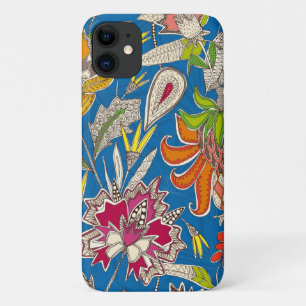 chintz pop blue Case-Mate iPhone case
